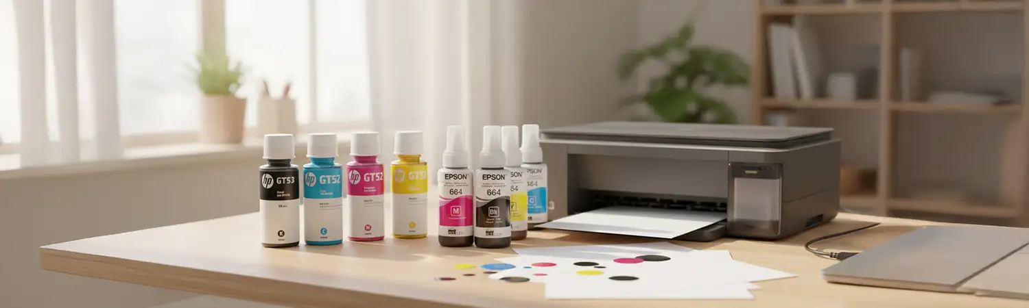 Tinta y tóner para impresión en casa