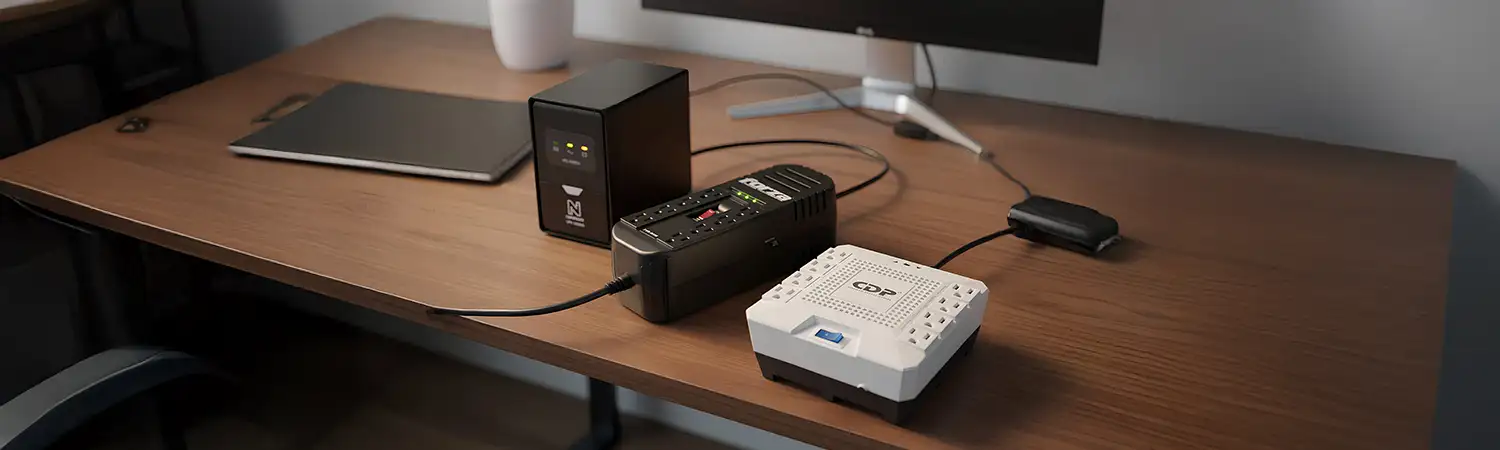 Reguladores y extensiones para proteger impresoras