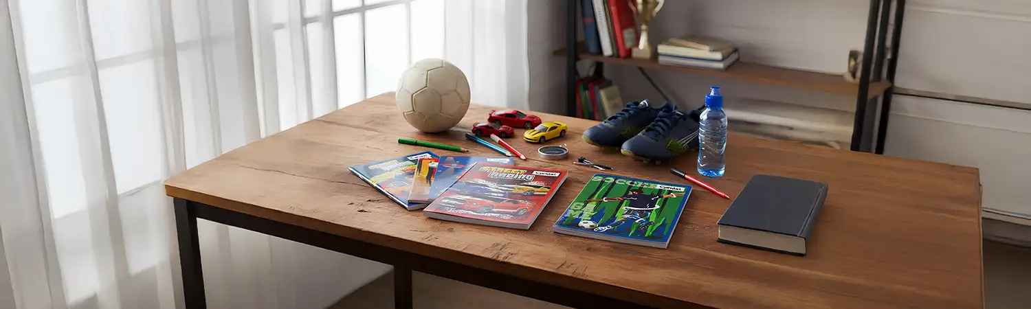 Cuadernos para primaria y secundaria