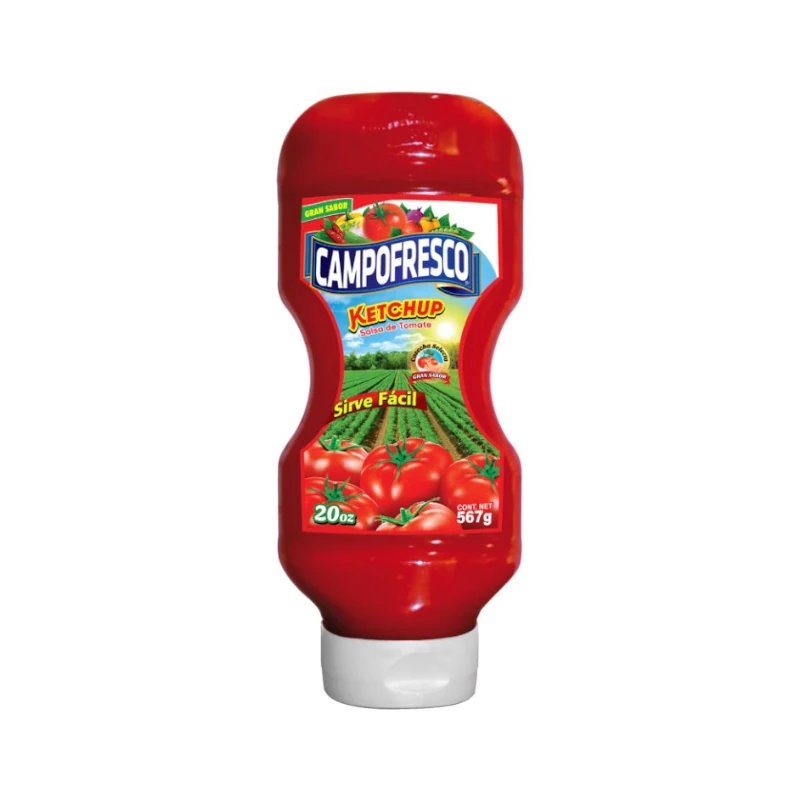 Ketchup Campofresco Top Down 18 Onz