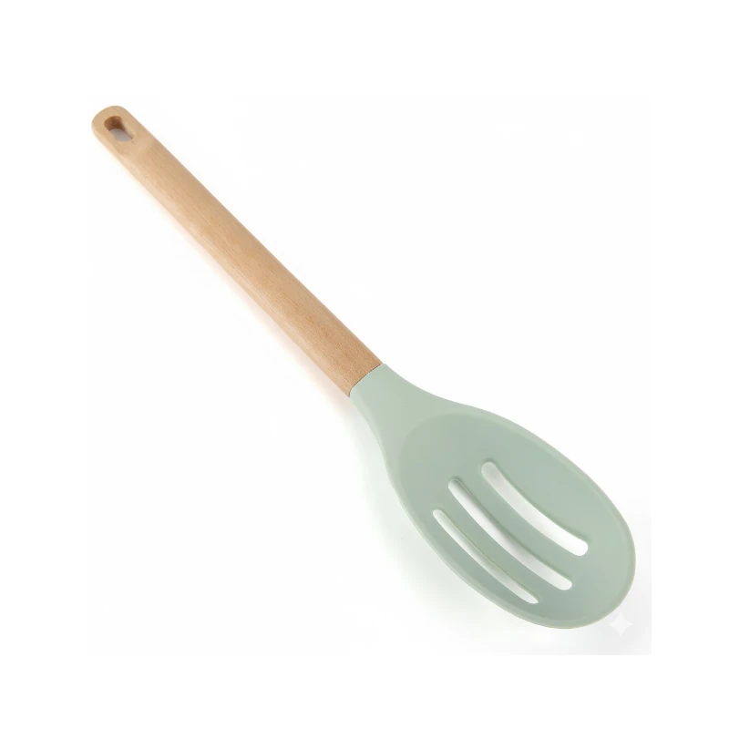 Utensilio Silicon Cucharon verde