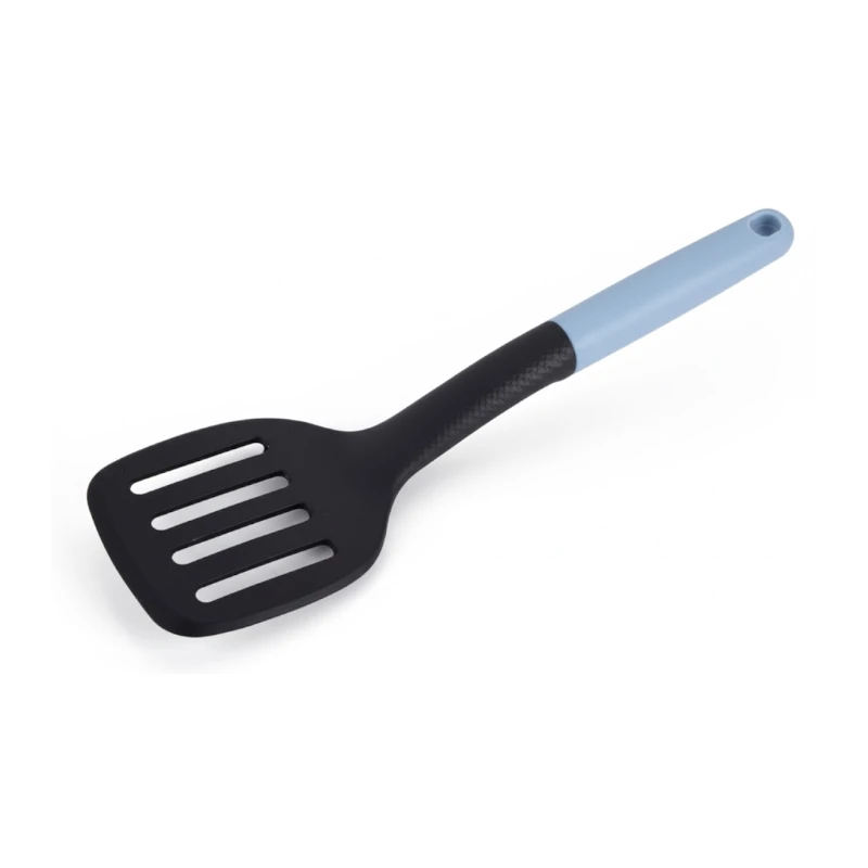 Utensilio Plastico Espatula Perforada Azul