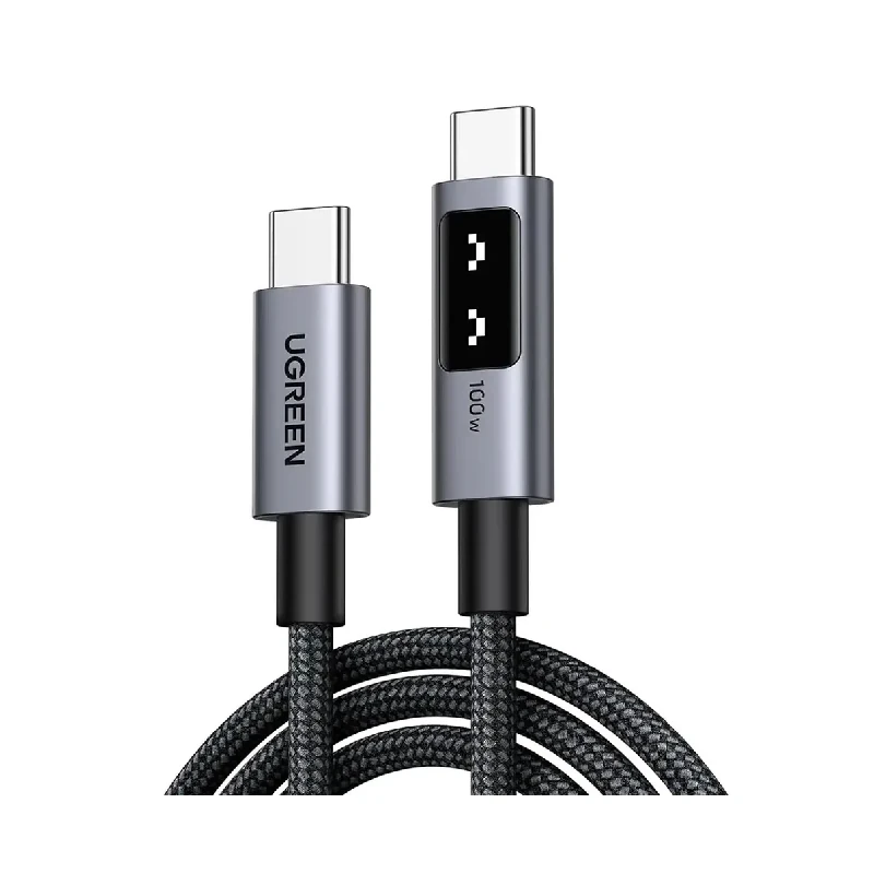 Cable Usb-C A Usb-C 1M Gris Negro L509 Ugreen